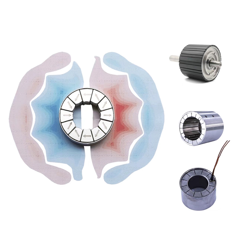 Maighnéad Comhpháirteanna Halbach